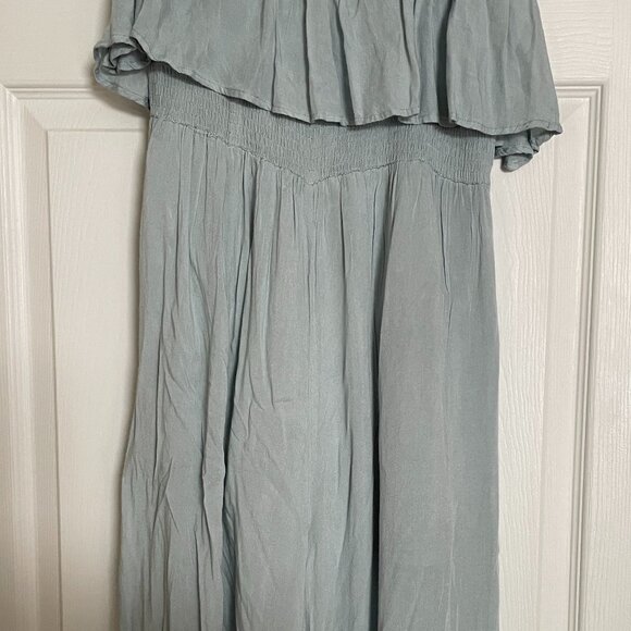 BOHO ME Flowy Ruffle Strapless Jumpsuit - XS - Picture 6 of 6